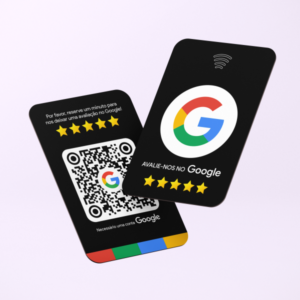 Cartão NFC Google Review