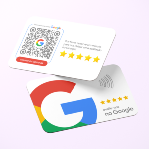 Cartão NFC Google Avaliações